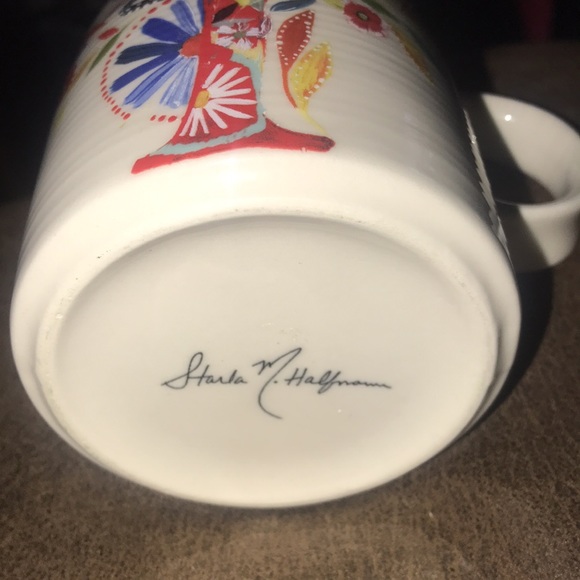 Anthropologie Starla M. Halfmann Petal Pallette, Monogram Mug-choose 1@ checkout - Picture 4 of 15